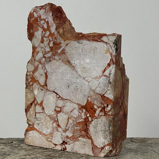 18th Century Antique Italian Marble Remnant Bookends For Sale - Image 12 of 13