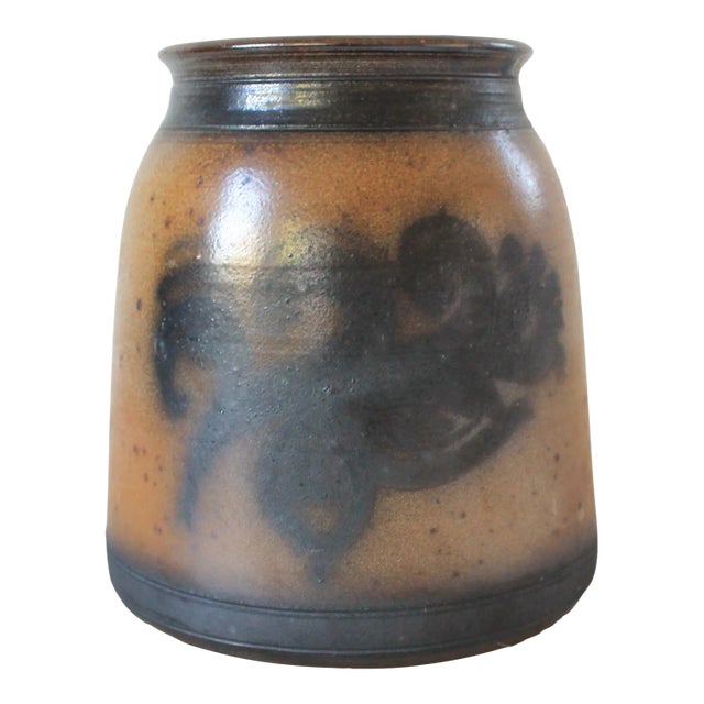 1970's Studio Art Pottery Vessel or Vase For Sale