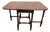 Antique 1920s Colonial Revival Solid Maple Gateleg Drop Leaf Dining Table For Sale
