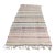 Nautral Vintage Colourful Stripe Kilim For Sale