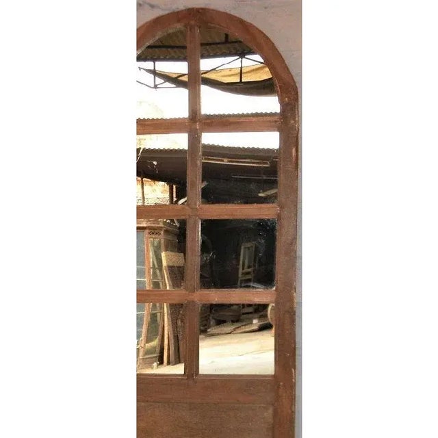Contemporary Arch Top Vintage Mirror Extra Large 1940s For Sale - Image 3 of 5