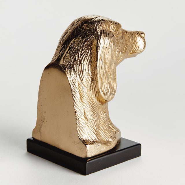 Early 21st Century Distinguished Dog Bust Sculpture For Sale - Image 5 of 5