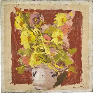 Franco Marzilli, Still Life, Oil Painting, 1970s