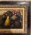 Mid 20th Century Philippe Auge, French Surrealist Oil Painting Pears, Fruits Textured Still Life Art Deco Style For Sale - Image 5 of 9