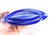 Contemporary Slender Blue Art Glass Vase by Lsa Poland For Sale - Image 3 of 6