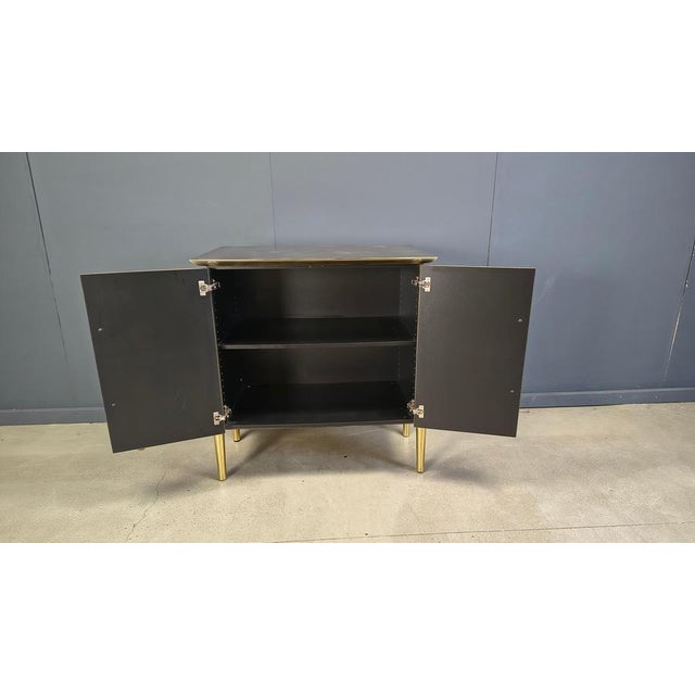 1980s Postmodern Bar Cabinet attributed to Belgochrom, 1980s For Sale - Image 5 of 17