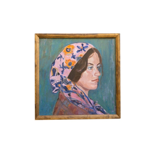 Grace B. Keogh Painting "Portrait of Melissa" For Sale In New York - Image 6 of 6