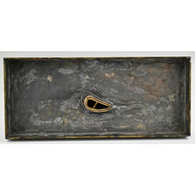 Santiago Bonome, Art Deco Sculpture of Two Carp Fish, 1930, Bronze For Sale - Image 13 of 14