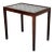 Vintage Danish Rosewood Tile Top Side Table Scandinavian Modern End Table For Sale