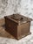 Vintage Wood Cork Coaster Set - 8 Drawer Coasters in Chest For Sale - Image 4 of 17