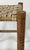 Wood Antique Turned Wood Woven Top Stool For Sale - Image 7 of 8