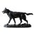 Antoine-Louis Barye - A Striding Wolf Bronze, 19th Century For Sale