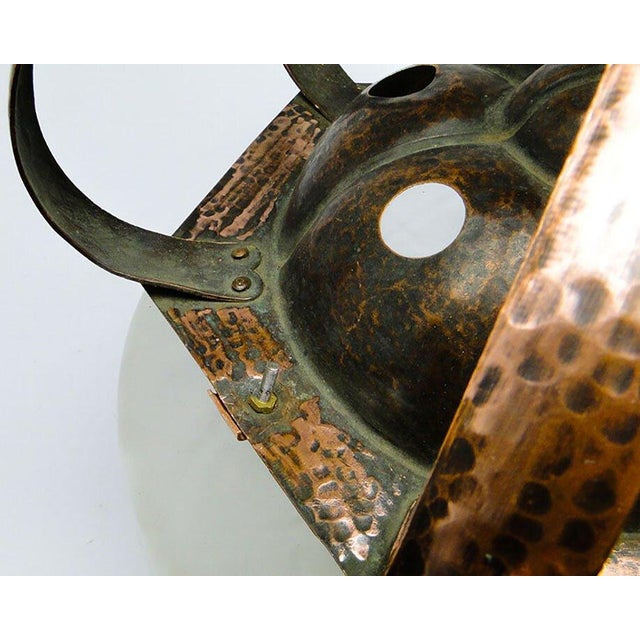 20th Century Glass Pendant Lamp, Austro-Hungary, 1890s For Sale - Image 12 of 18