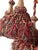 Metal Vintage French Passementerie Tassel Tieback Accent Gold Green Red For Sale - Image 7 of 8