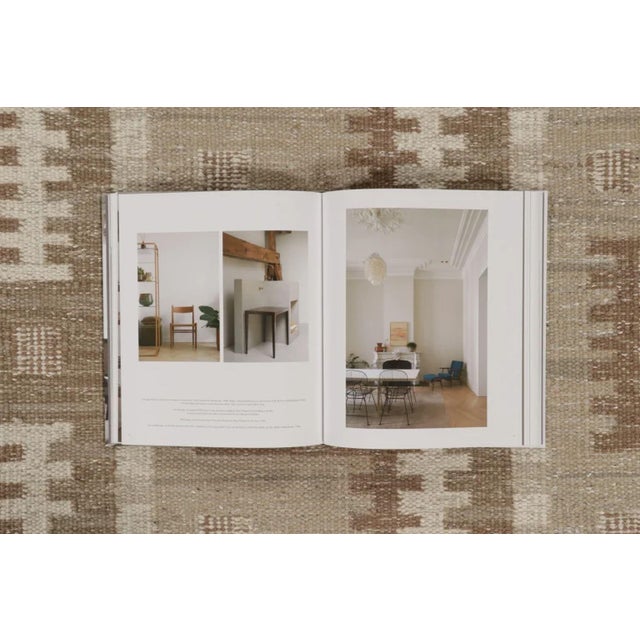 Textile Rug & Kilim's Scandinavian Style Custom Flatweave Rug With Beige Geometry For Sale - Image 7 of 10