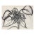 1980s Richard Snyder Large Flower Drawing For Sale