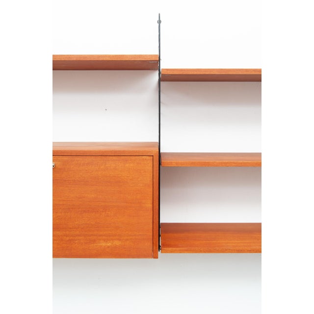 Wood String Wall Shelf by Kajsa and Nisse Strinning, 1950s For Sale - Image 7 of 15
