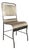 Early 20th Century Industrial Brushed Steel Hospital Chair For Sale