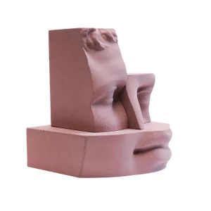 Hermes Concrete Rose Sculpture