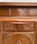 1920s Art Deco Carved Oak Sideboard Cabinet With Removable Gallery Top For Sale - Image 9 of 18