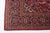 1940s 1940s Hand-Knotted Vintage Sarouk Rug in Rich Red Palette -4' 5'' X 6' 11'' For Sale - Image 5 of 9