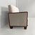 Italian Art Deco Sofa in Wood and Grey Velvet, 1930s For Sale - Image 3 of 13
