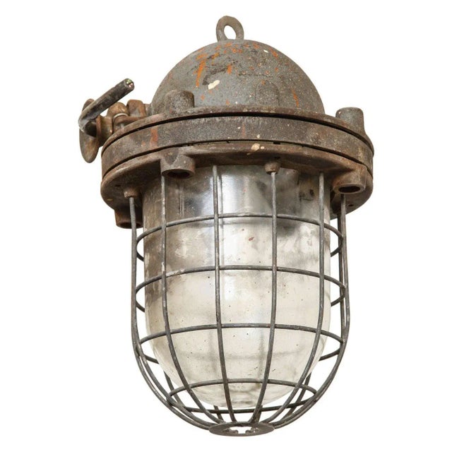 Industrial Factory Lighting, 1950s For Sale - Image 9 of 9