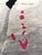 Handmade Grey, Ivory, Pink Splatter Rug by Eskayel for Doris Leslie Blau For Sale - Image 4 of 4