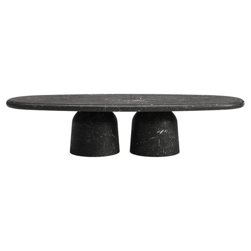 Black Nissa Nero Marquinia Marquinia Coffee Table by Ivan Colominas For Sale - Image 8 of 8