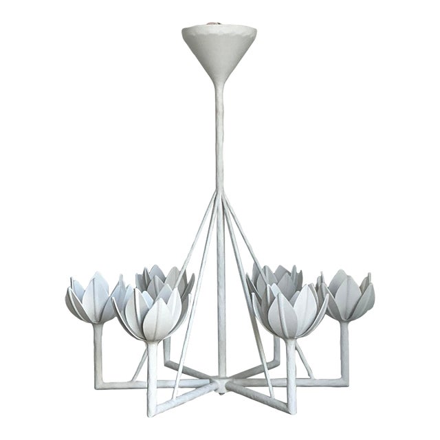 Vintage Visual Comfort Small Single Tier “Alberto” Chandelier For Sale