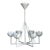 Vintage Visual Comfort Small Single Tier “Alberto” Chandelier For Sale