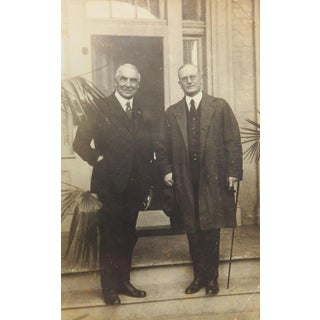 Vintage 1920 Photograph President Harding Visiting South Texas For Sale