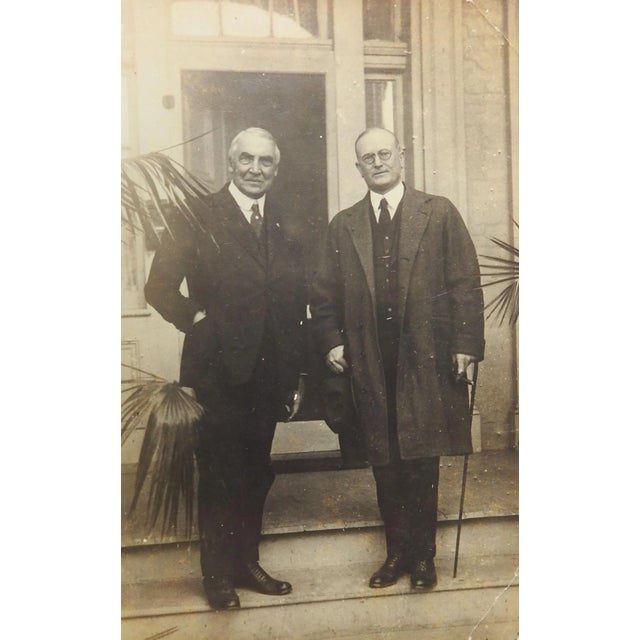 Vintage 1920 Photograph President Harding Visiting South Texas For Sale