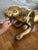 1960 Mid Century Modern Life Size Brass Panther, made in Japan.