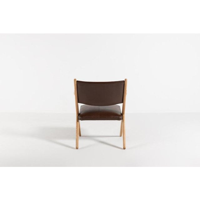 Wood Danish Armchair by Arne Hovmand Olsen, 1970s For Sale - Image 7 of 15