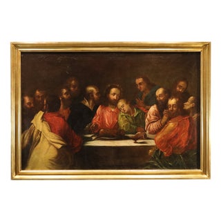 Pieter De Witte, The Last Supper, 1680, Oil on Canvas For Sale