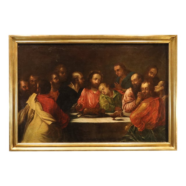 Pieter De Witte, The Last Supper, 1680, Oil on Canvas For Sale