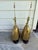 Dorothy Draper 1960s E.F. Chapman Dorothy Draper Style Draped Brass Swan Lamps Pair For Sale - Image 4 of 10