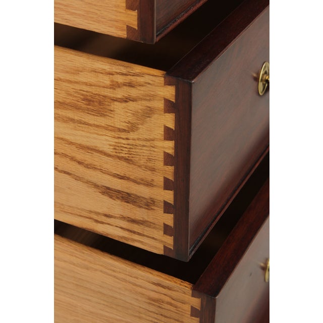 Wood Henkel Harris Mahogany no.175 New Market Chest For Sale - Image 7 of 18