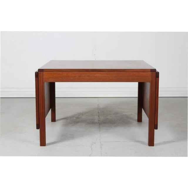 Model 5362 Extendable Coffee Table in American Walnut by Børge Mogensen for Fredericia Furniture, Denmark, 1970s For Sale - Image 11 of 11