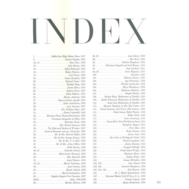 Observations Photographs by Richard Avedon Comments by Truman Capote For Sale - Image 10 of 12