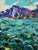Textile Oil Painting Under Sails in the Endless Sea Oleksiy Ivanyuk For Sale - Image 7 of 10