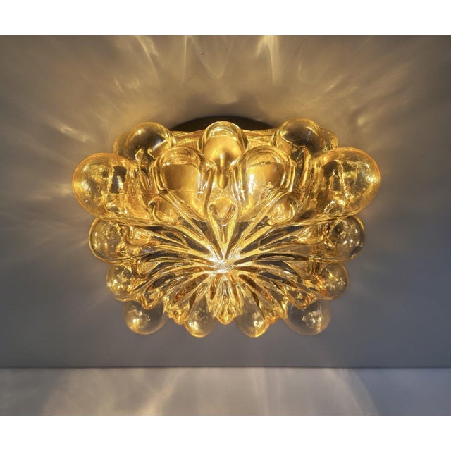 Mid-Century Bubble Glass Wall Lamp attributed to Helena Tynell, Limburg, Germany, 1970s For Sale - Image 13 of 18