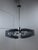 1960s Chandelier in Chrome and Smoked Glass by Gino Paroldo for Dinodei, 1960s For Sale - Image 5 of 12