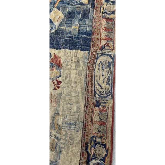 Early 20th Century Medieval Tapestry For Sale - Image 6 of 11