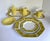 1960s Independence Ironstone Japan Yellow Bouquet/Yellow Daffodil 43-Piece Dinnerware Set For Sale - Image 4 of 12