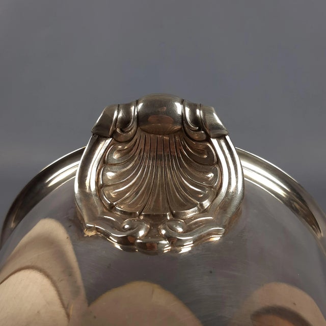 Vintage Art Deco Silver-Plated Gallia Ice Bucket from Christofle, 1960s For Sale - Image 7 of 11