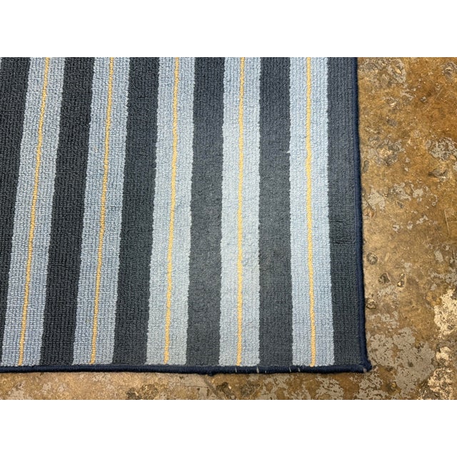 Coastal 5ft 6in X 8ft 5in Karastan Cabo Del Sol Area Rug, Harbor Blue For Sale - Image 3 of 12
