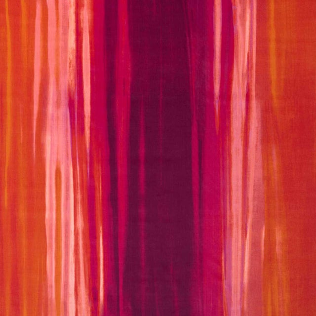 Harlequin Rewilded Fabric in Fig/Pomegranate/Tangerine - a Sample For Sale