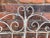 White 1950s French Iron Two Panel Gate For Sale - Image 8 of 12